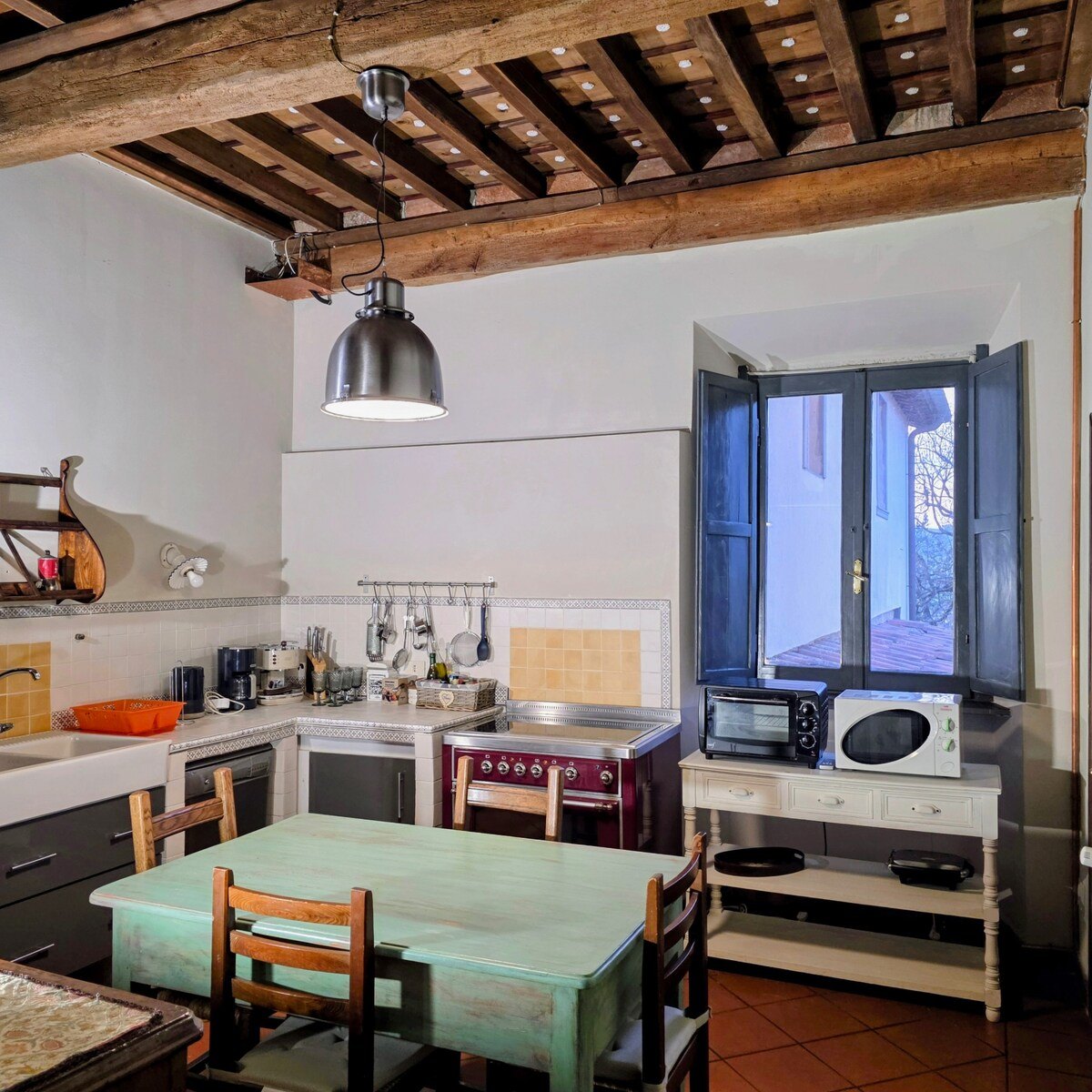 Podere Pagliaio 1 &mdash; La cucina abitabile
