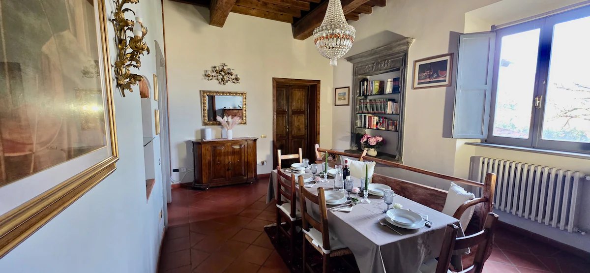 Podere Pagliaio 1 &mdash; La tavola apparecchiata